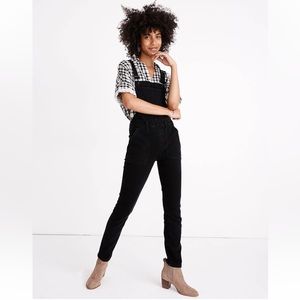 Madewell Skinny Overalls Lunar Wash | XXS